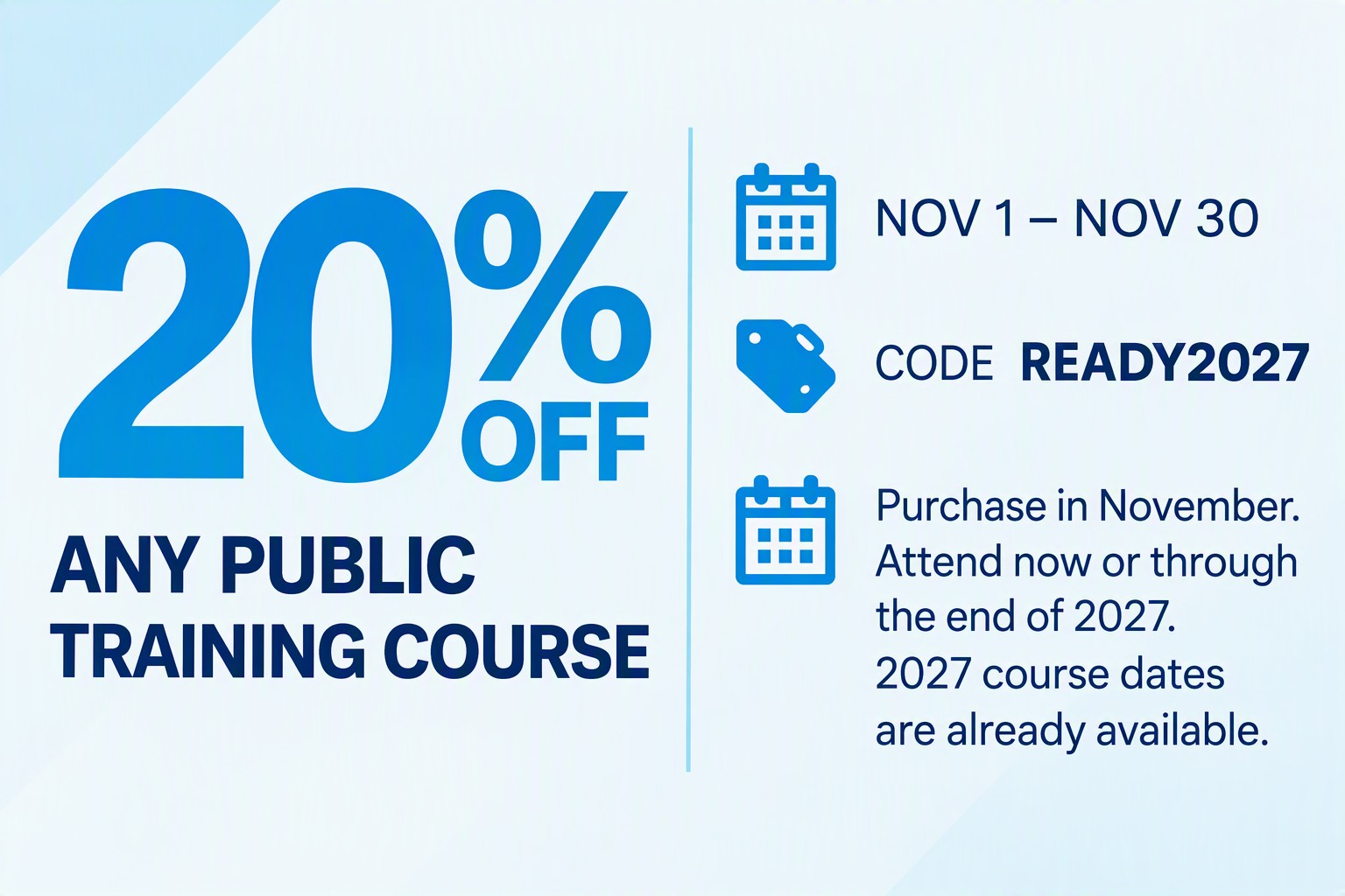 20% off discount