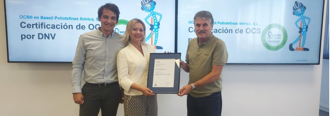 OCS certificate to LyondellBasell releasement