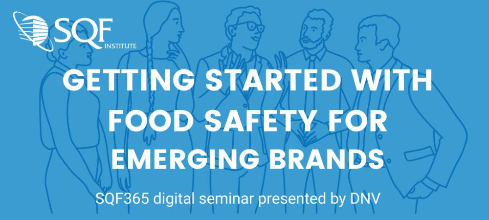 DNV SQF365 Digital Seminar