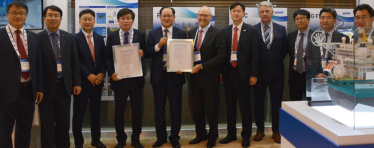 DSME handover at Gastech2019