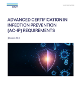 Advanced certification in infection prevention (AC-IP) requirements cover