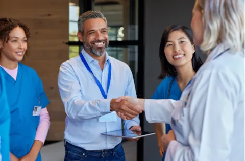 Hear healthcare leaders reflect on their DNV experience