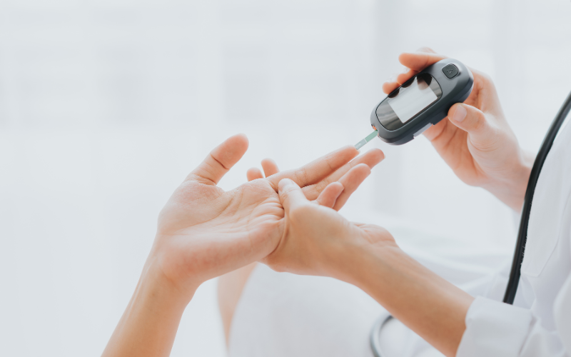 Glucometer and blood pressure monitor