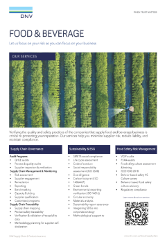 Food & Beverage Services