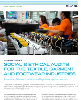 Social and ethical audits in the garment/textile industry