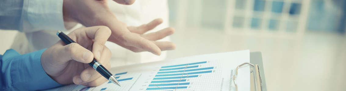 Doctors considering charts as Banner image for Healthcare Standards page