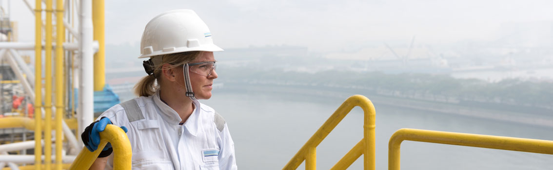 Surveyor onboard FPSO