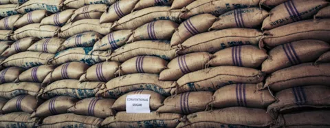 sacks of sugar