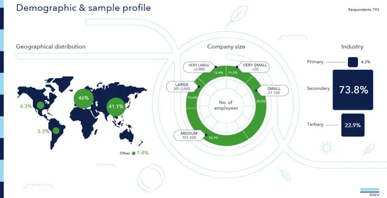 VP circular economy demographic and sample profile